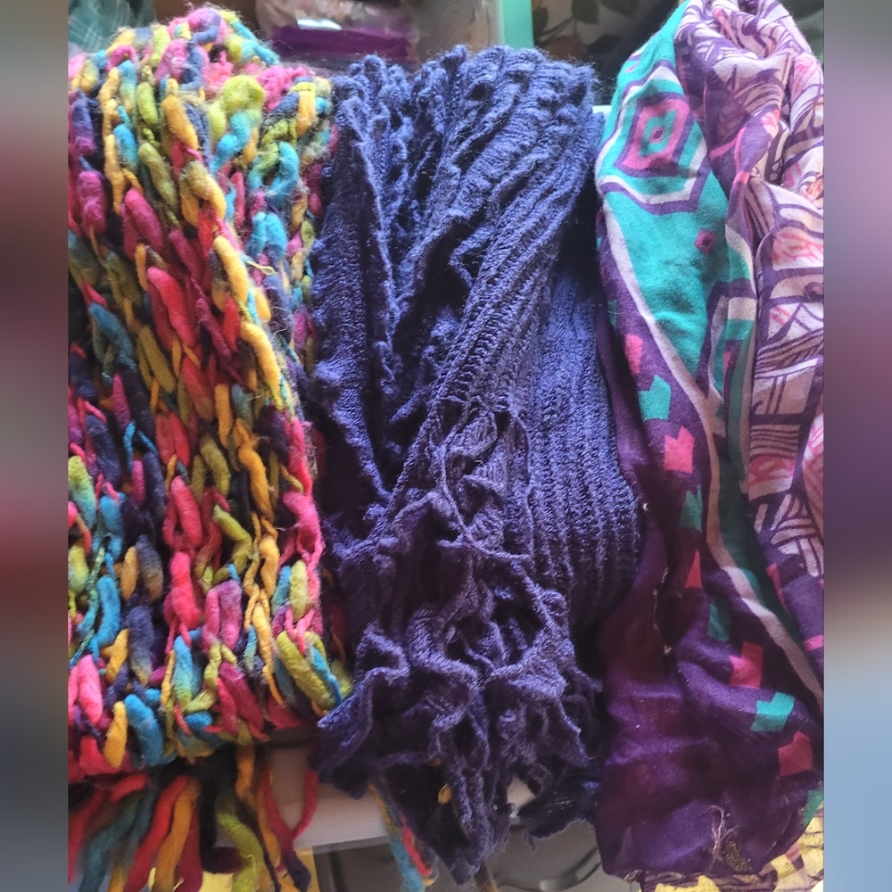 Bundle of scarves